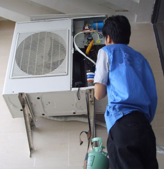 盘山空调开机无反应维修
